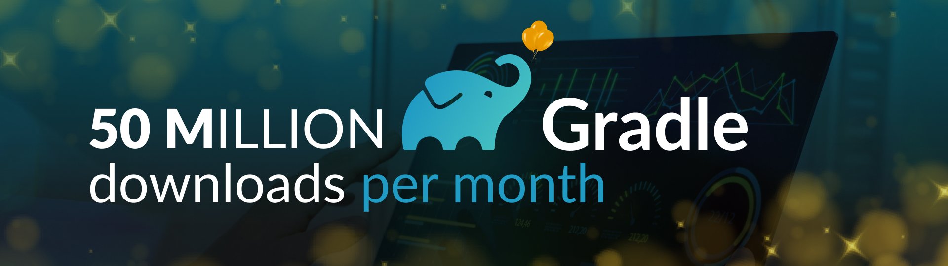 Gradle 50M Downloads